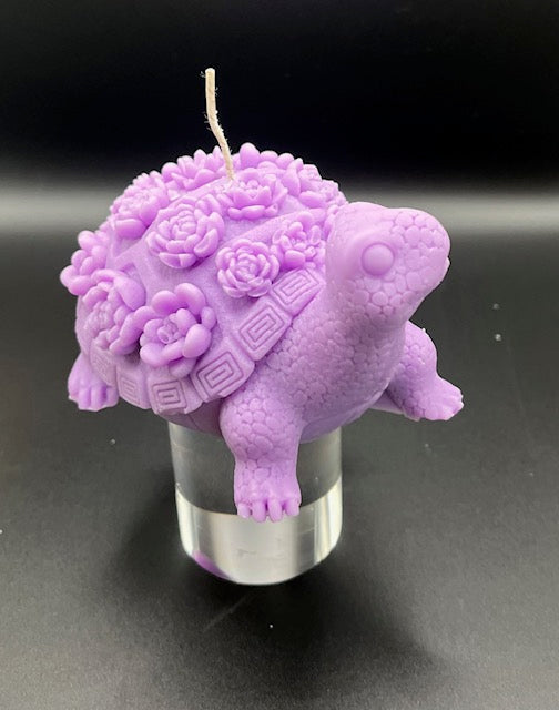 3D Spring Turtle Candle